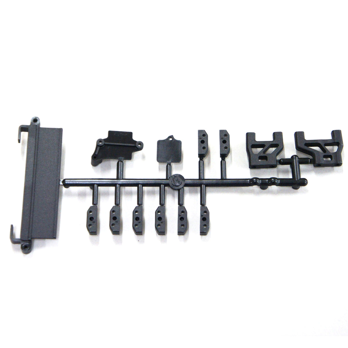 Mugen Seiki Radio Tray Mounts/Battery Holder: X8R/8, X8TR/8T