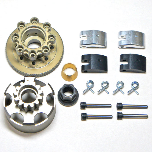 Mugen Seiki MBX8R/MBX8TR V2 4-Shoe Clutch Set