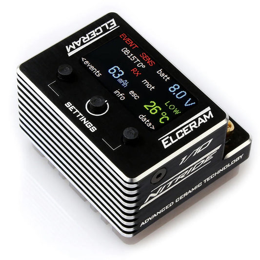 Elceram G2 Nitride 1/10 Brushless ESC w/Color LCD Display
