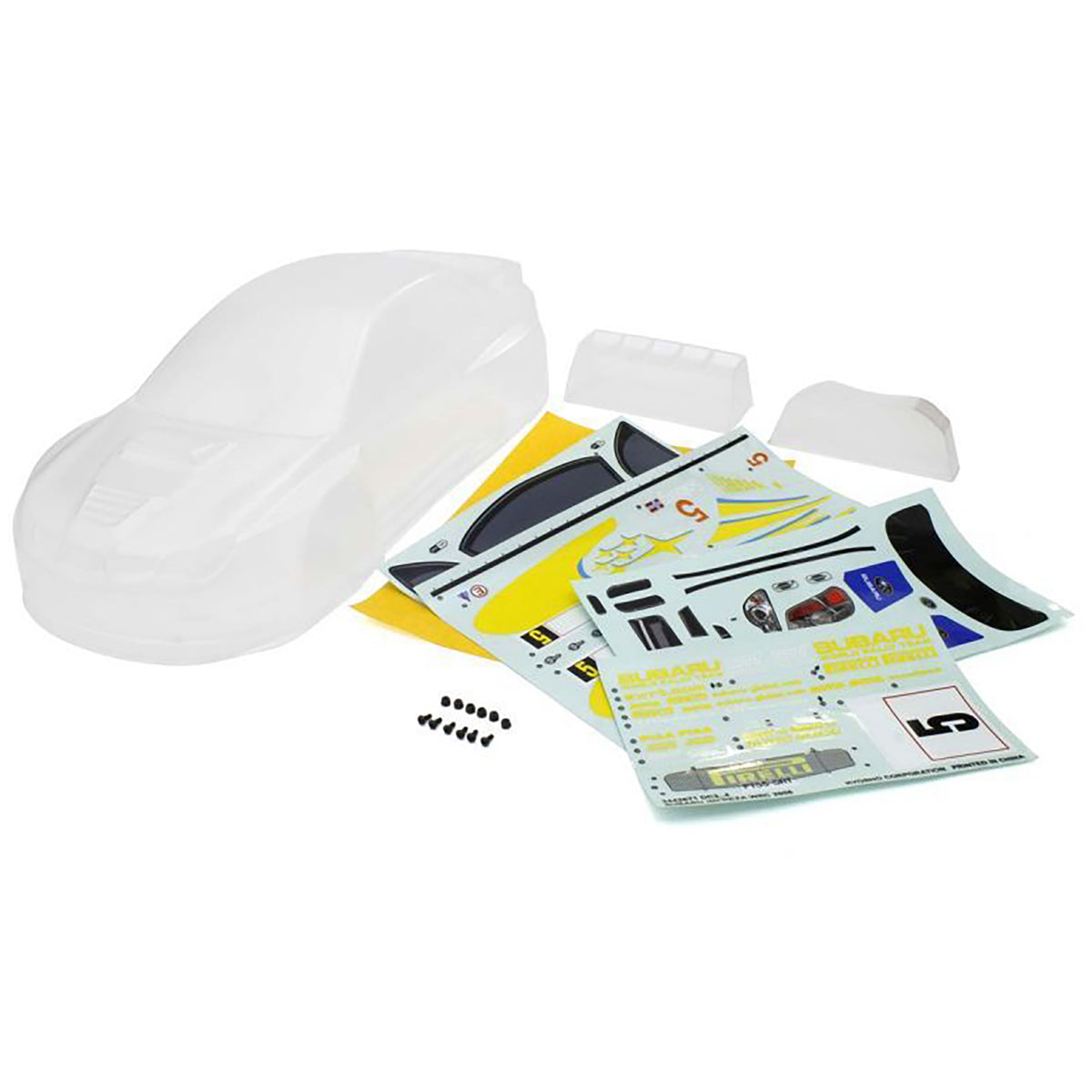 Kyosho Subaru Impreza 2006 WRC Body Set (Clear)