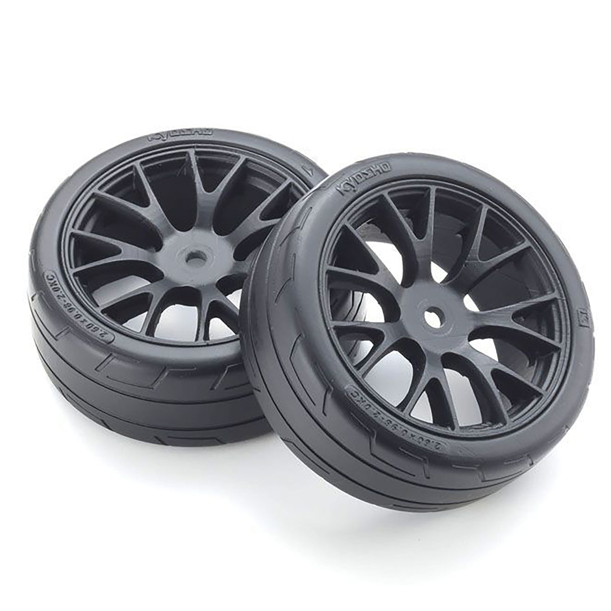Kyosho Premounted TC Tire FZ02 (M/2pcs)