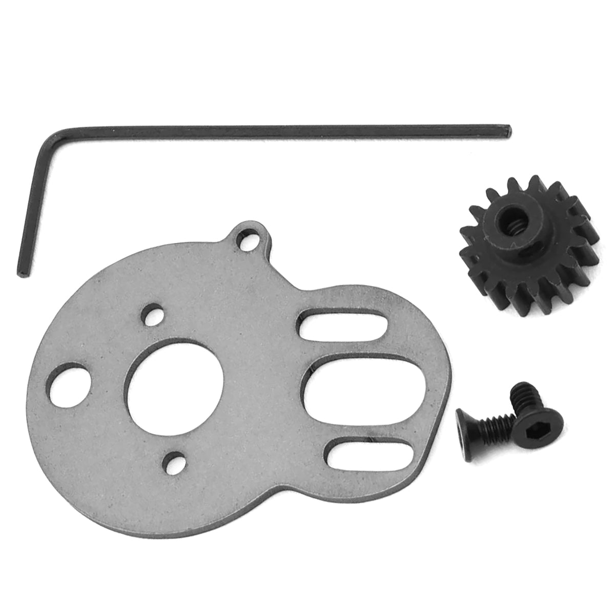 Furitek Micro-B CNC Steel 16T Pinion Gear & Motor Mount