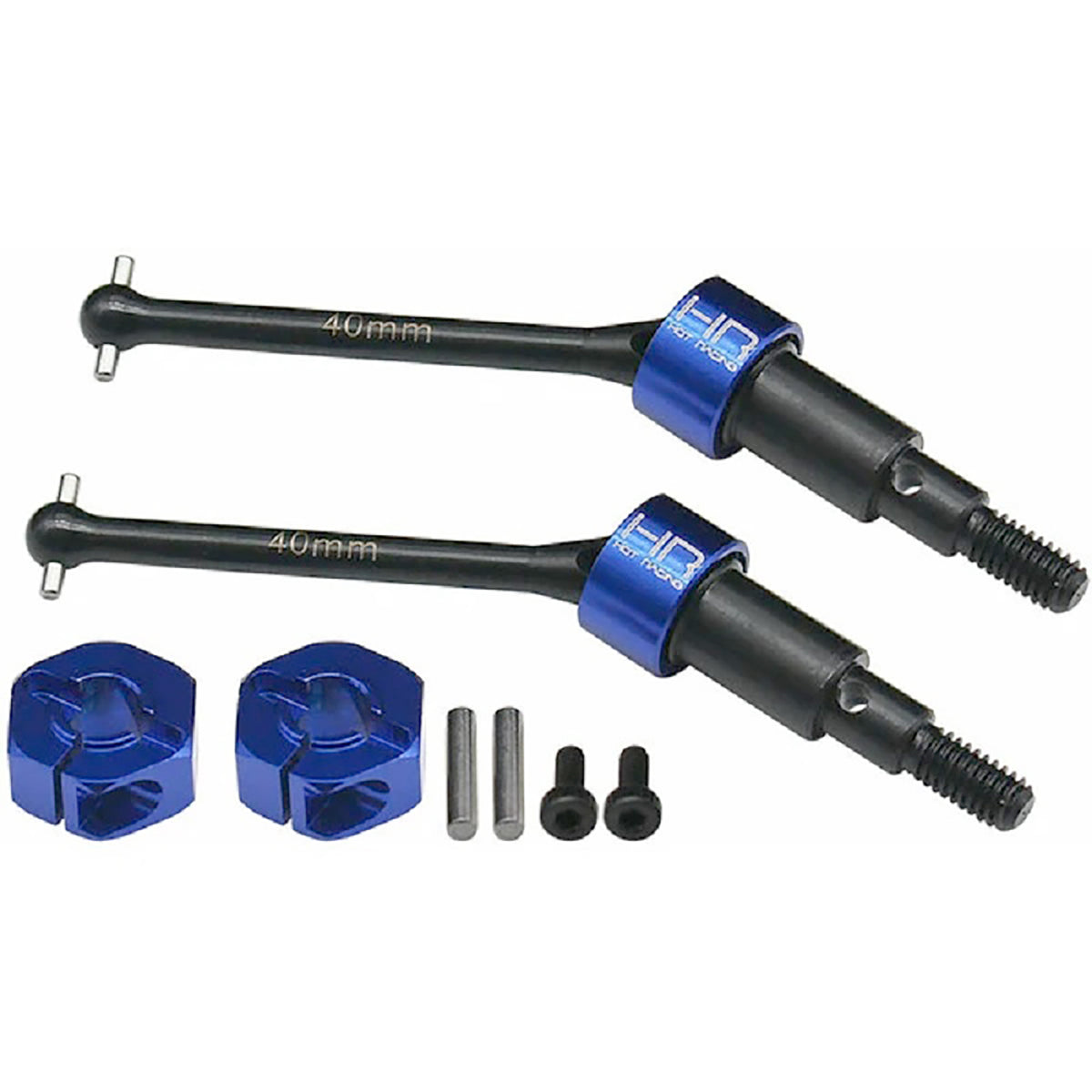 Hot Racing HD Steel Narrow Rear CVD Axles Drive Shafts GROM