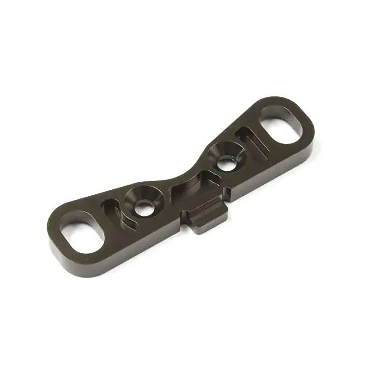 Kyosho MP9 Rear-Front Aluminum Lower Suspension Block (Gunmetal)