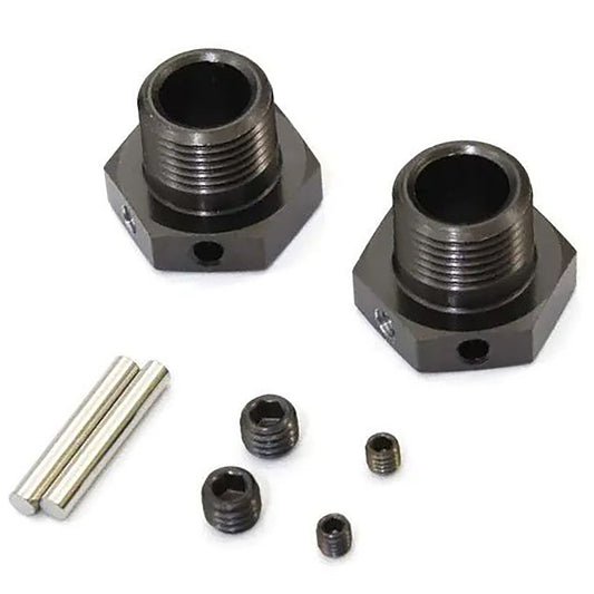 Kyosho Wheel Hub (Gunmetal/2pcs/MP10)