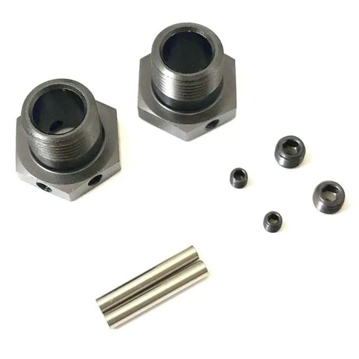 Kyosho MP10 TKI2 17mm Narrow Wheel Hubs (Gunmetal) (2)