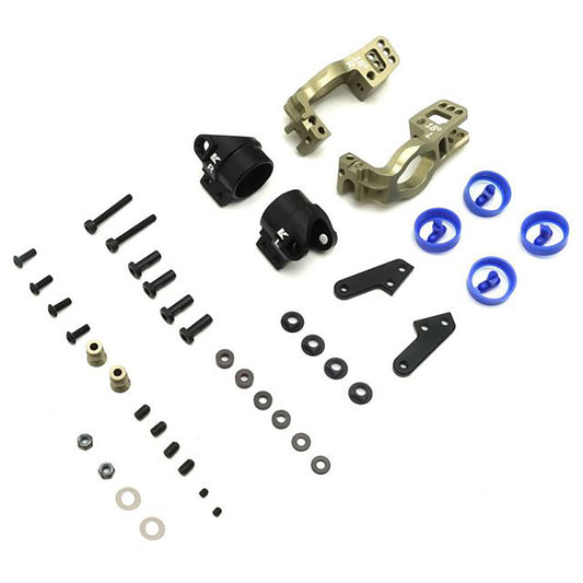 Kyosho MP10 Aluminum KPI Front Knuckle Arm & Hub Carrier Set (18°)