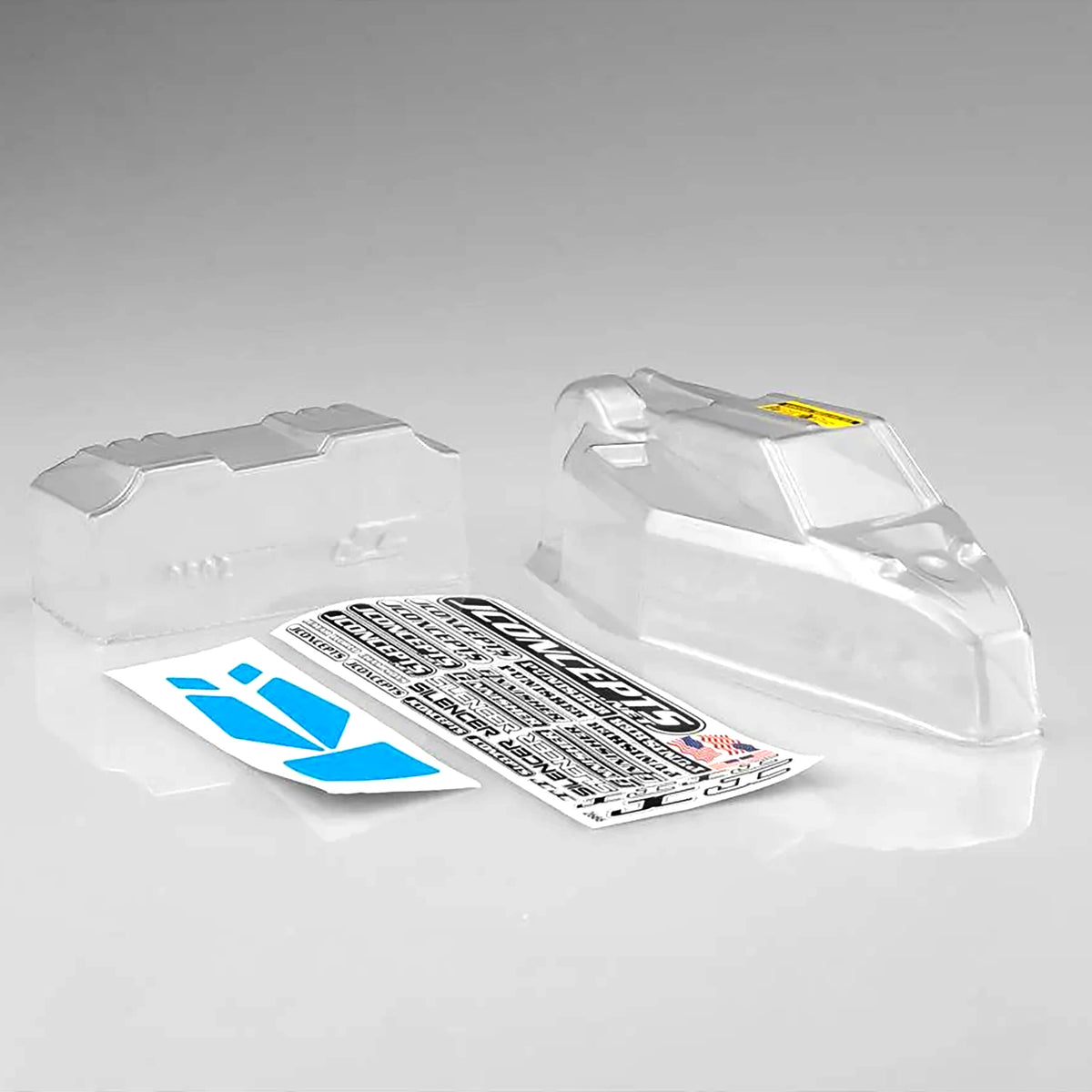 JConcepts Losi Mini-B "S2" Body w/Wing (Clear)
