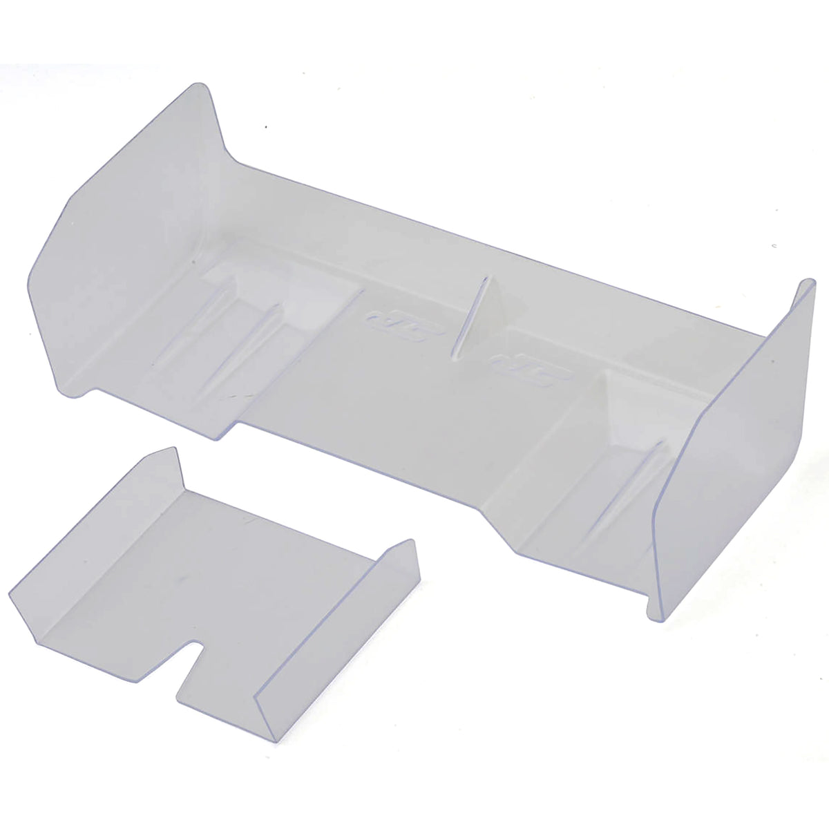 JConcepts Razor Pre-Trimmed 1/8 Off-Road Polycarbonate Wing Set (Clear)