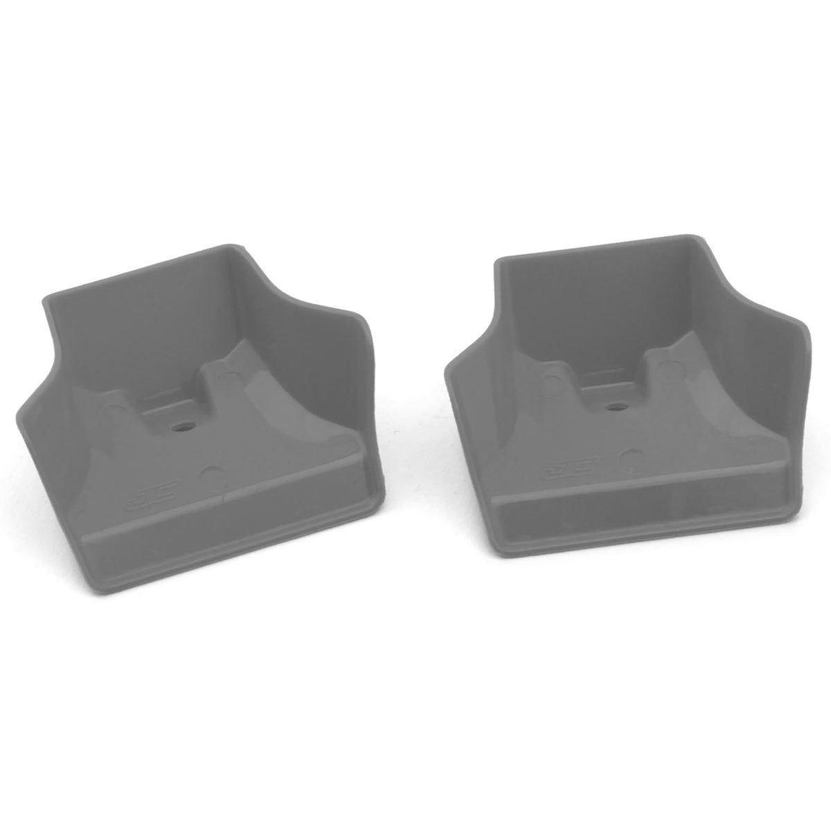 JConcepts Mugen MBX8/MBX-8e 1/8 Evo Molded Front Wings (Grey) (2)