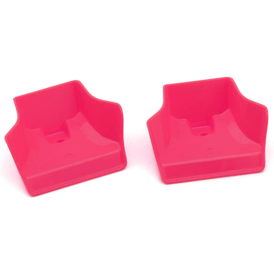 JConcepts Mugen MBX8/MBX-8e 1/8 Evo Molded Front Wings (Pink) (2)