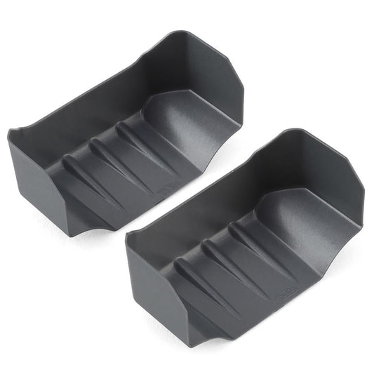 JConcepts Truggy 1/8 Evo Molded Front Wings (Gray) (2)
