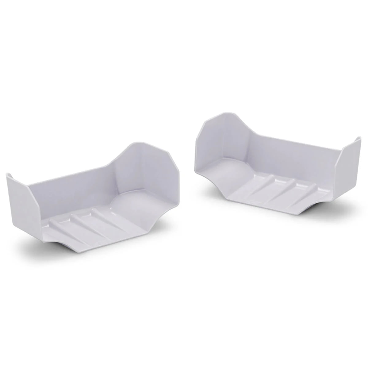 JConcepts Truggy 1/8 Evo Molded Front Wings (White) (2)