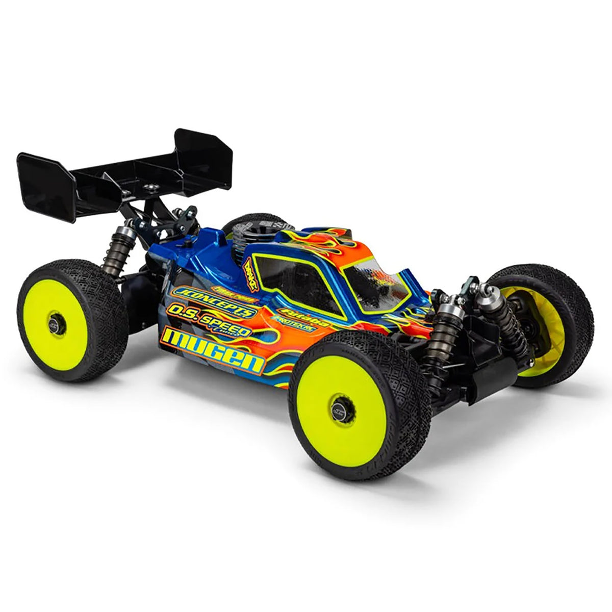 JConcepts Mugen MBX8 "P2" 1/8 Nitro Buggy Body (Clear)