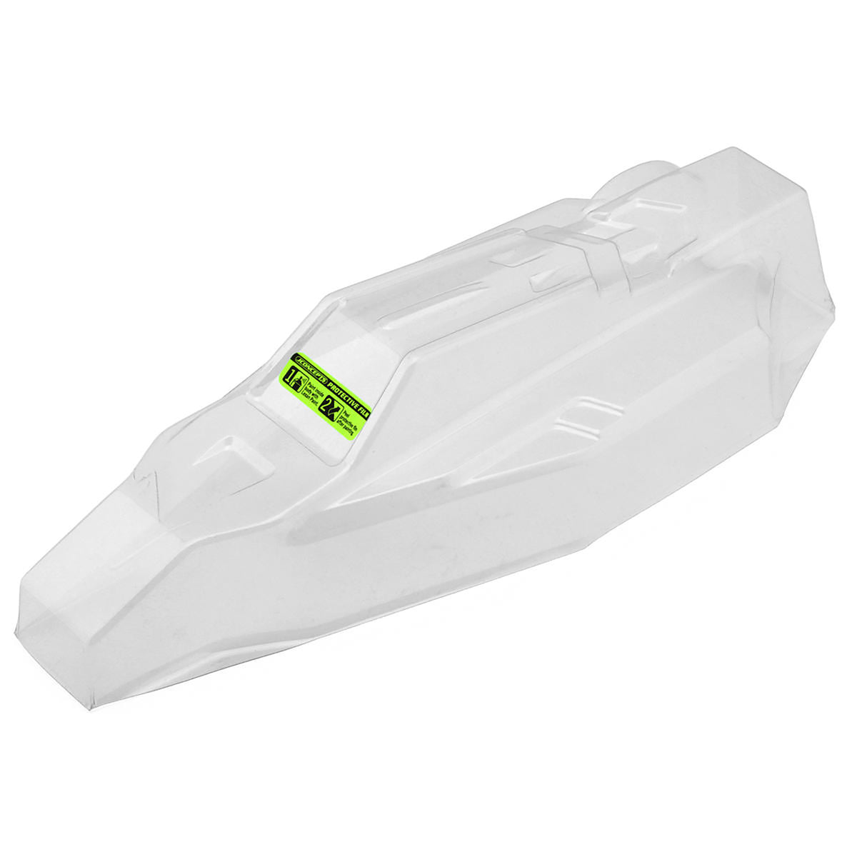 JConcepts TLR 22X "F2" 1/10 Buggy Body w/Aero Wing (Clear)