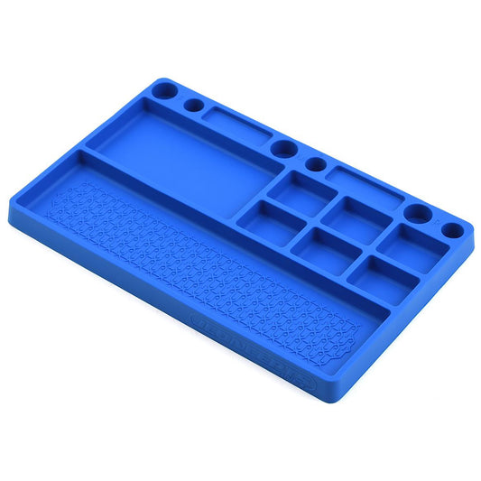 JConcepts Rubber Parts Tray Blue