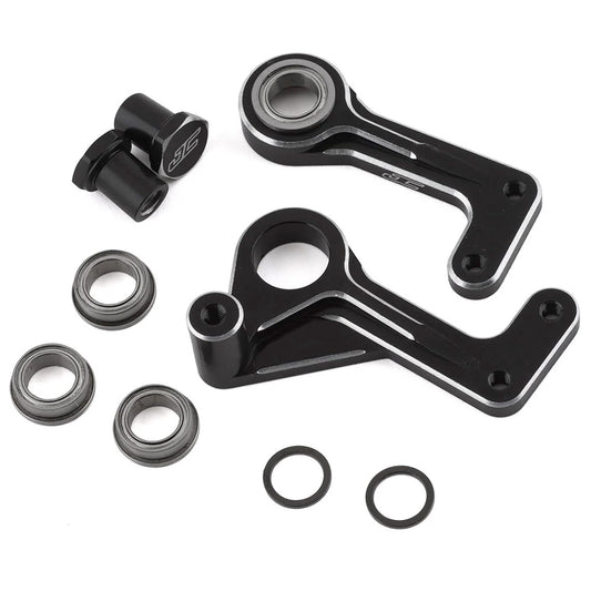 JConcepts RC10T Aluminum Steering Bellcranks (Black)