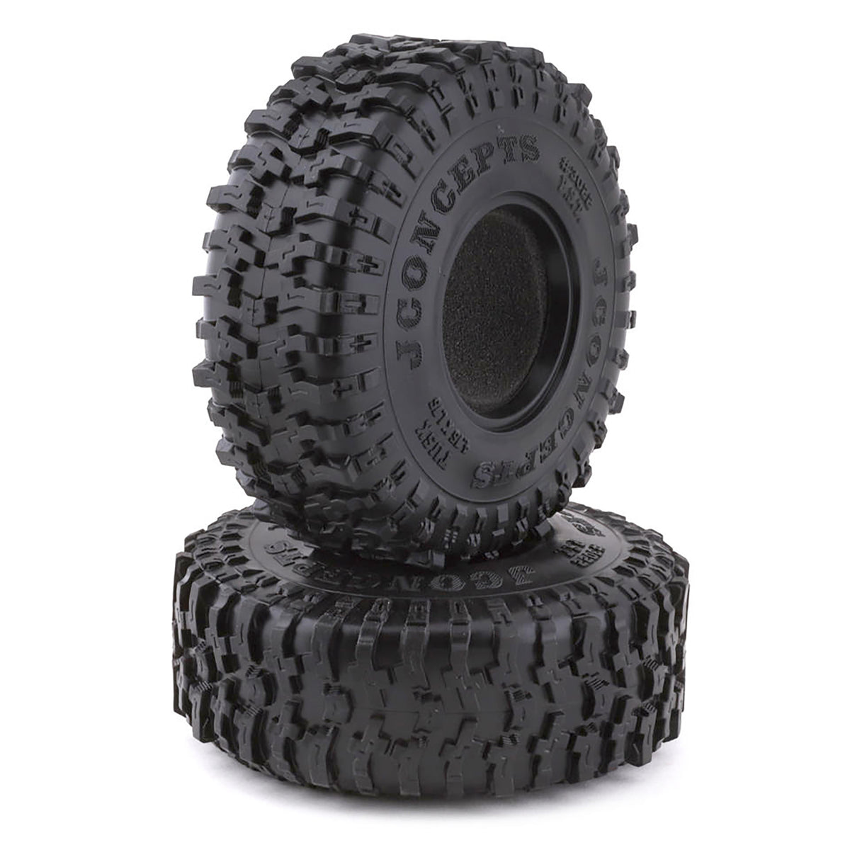 JConcepts Tusk 1.9" Performance Class 2 All Terrain Crawler Tires (2) (Green)