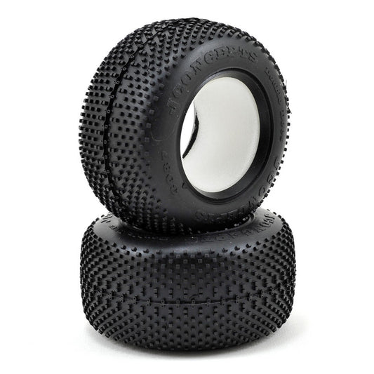 JConcepts Double Dees 1.7" Rear Buggy Tire (Green) (2)