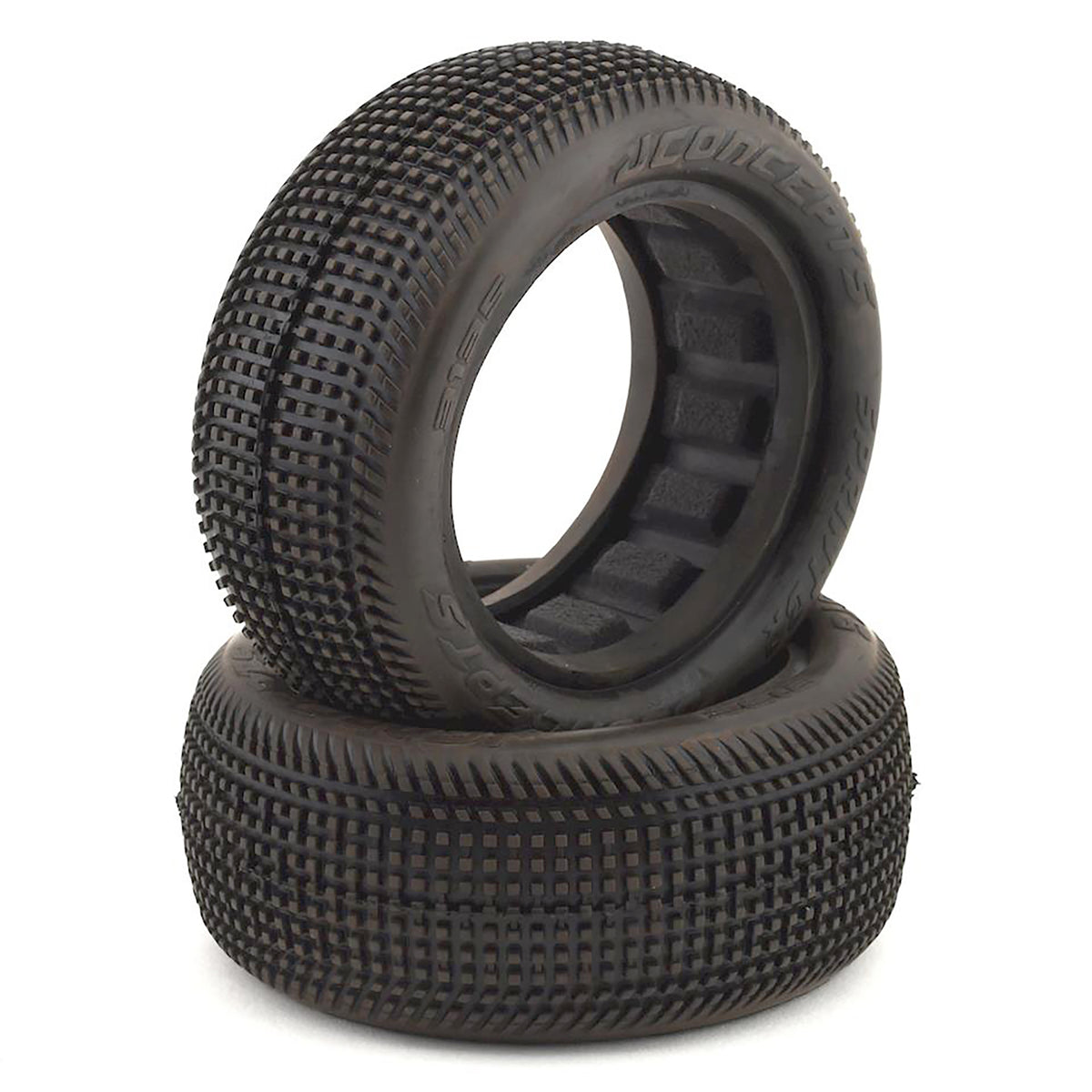 JConcepts Sprinter 2.2" 4WD 1/10 Front Buggy Dirt Oval Tires (2) (Blue)