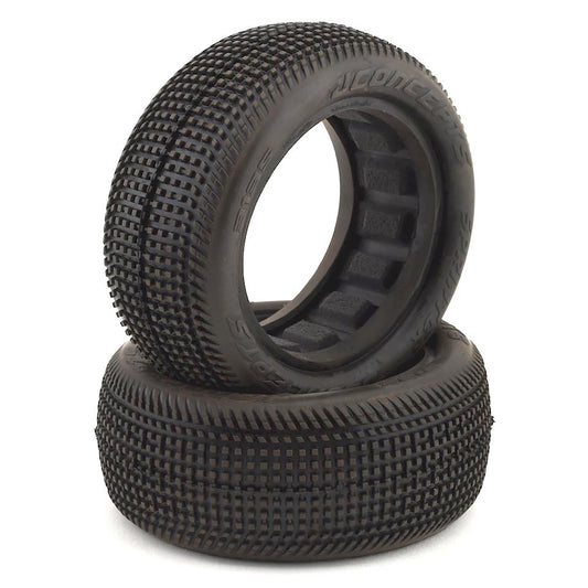 JConcepts Sprinter 2.2" 4WD 1/10 Front Buggy Dirt Oval Tires (2) (Blue)