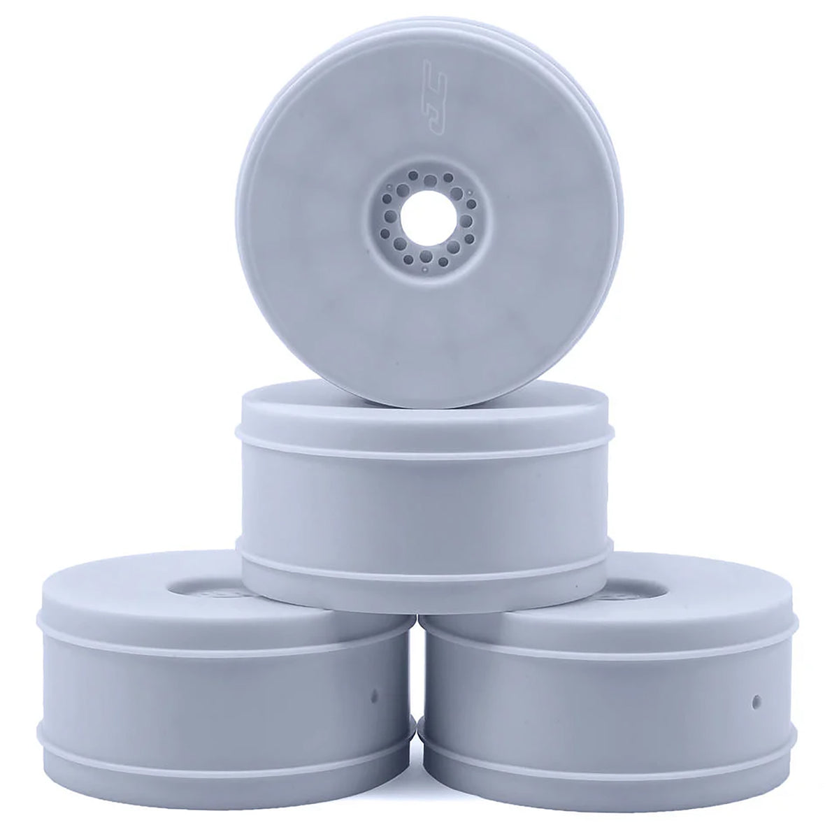 JConcepts 83mm Bullet 1/8th Buggy Wheel (4) (White)