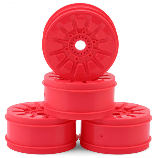 JConcepts Pioneer 83mm 1/8th Buggy Wheels (RM2 Pink) (4)