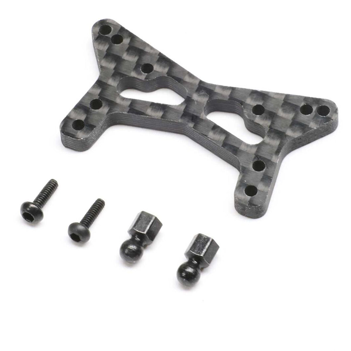 Losi Carbon Front Shock Tower: Micro-B