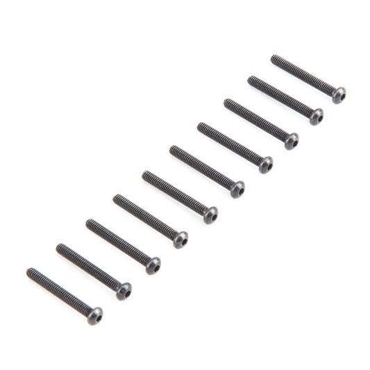 Losi Button Head Screws M2.5x20mm (10)