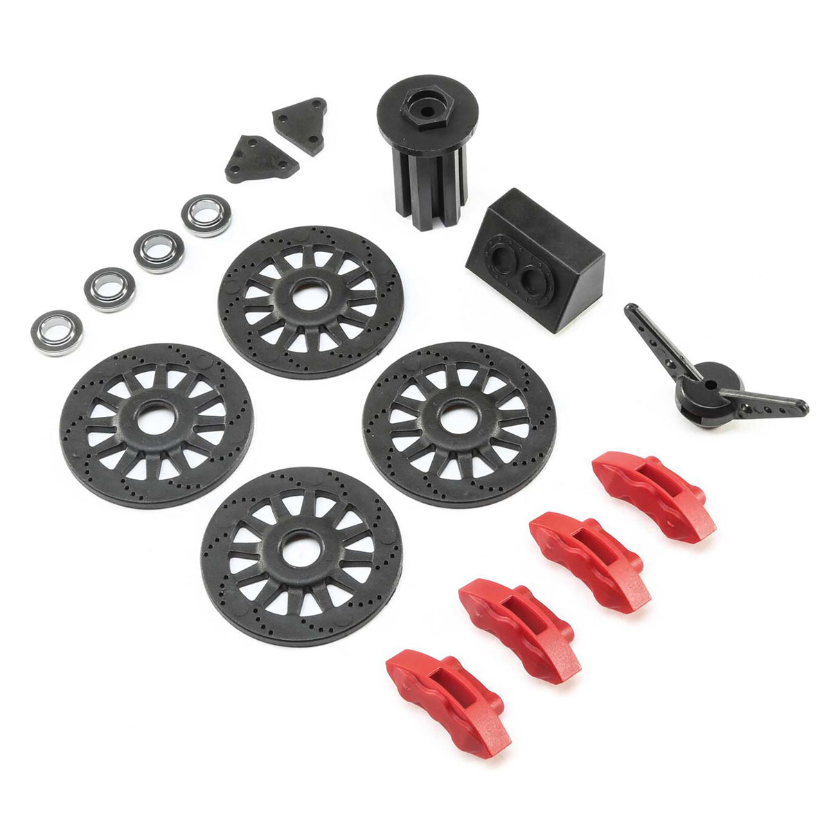 Losi Brake and Spare Tire Accessory Set: Super Baja Rey