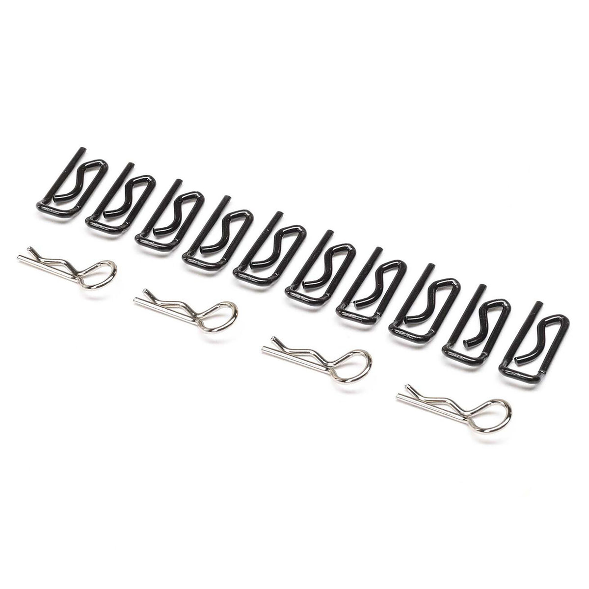 Losi Body Clip, Large (10) & Small (4): 1:5 4wd DB XL