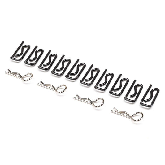 Losi Body Clip, Large (10) & Small (4): 1:5 4wd DB XL