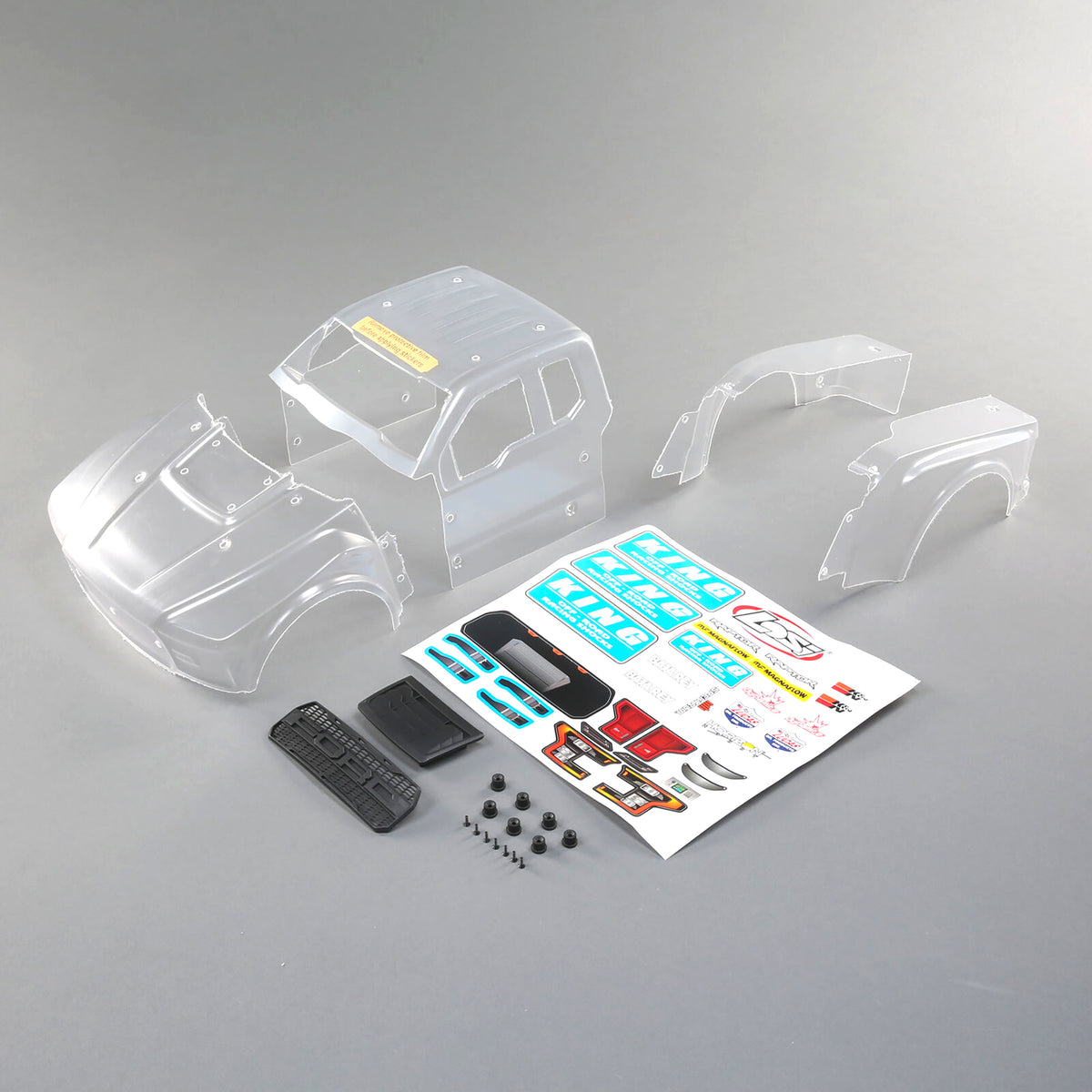 Losi Ford Raptor Body Set (Clear) Baja Rey