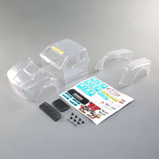Losi Ford Raptor Body Set (Clear) Baja Rey