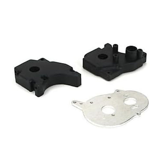 Losi Transmission Case & Motor Plate Set: MIni-T