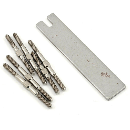 Losi Ti Turnbuckle Set (6): MIni-T