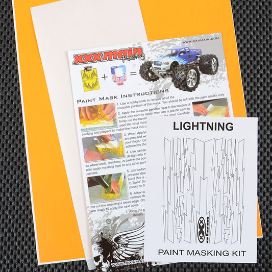 XXX Main Lightning Bolts Paint Mask