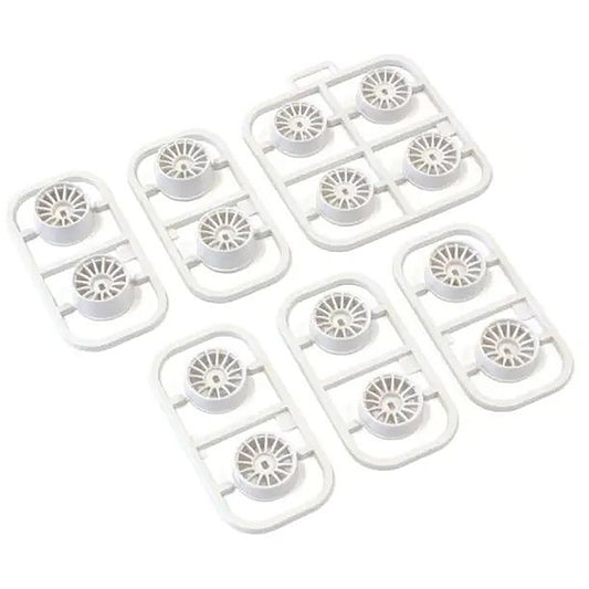 Kyosho Multi Offset Wheel Set (White/AWD/14pcs)