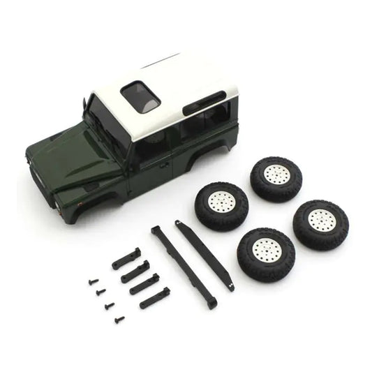 Kyosho Body Set MX-01 Land Rover Defender 90 Coniston Green