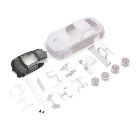 Kyosho Mini-Z Mercedes-AMG GT3 White Body Set w/ Wheels for RWD)