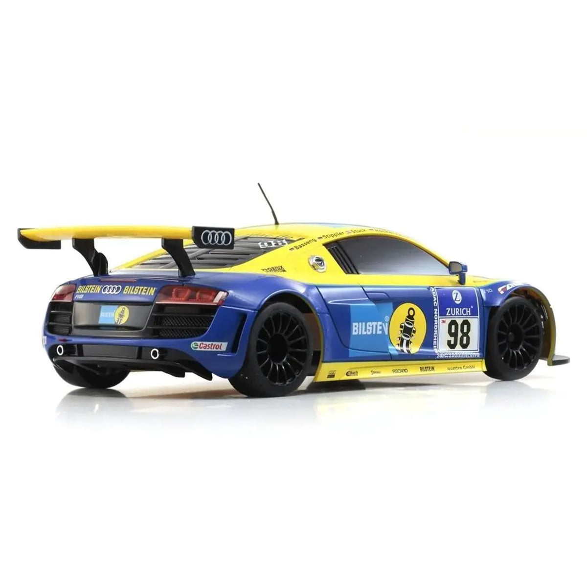 Kyosho Auto Scale Mini-Z MR-03W-MM Audi R8 LMS Phoenix Racing NBR 2010 #98