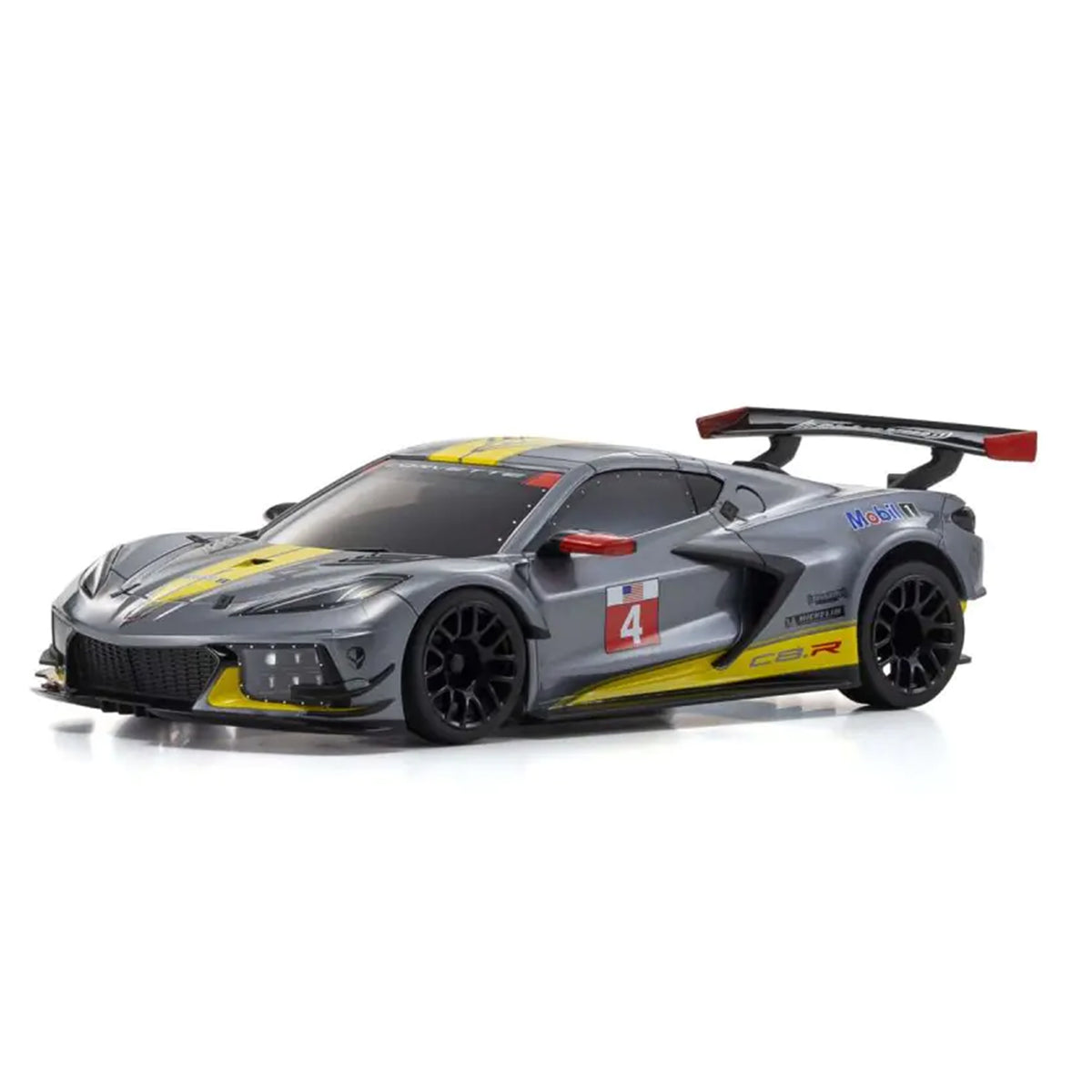 Kyosho Auto Scale Mini-Z MR-04 Chevrolet Corvette C8.R Pre-Painted Body (Gun Metal)