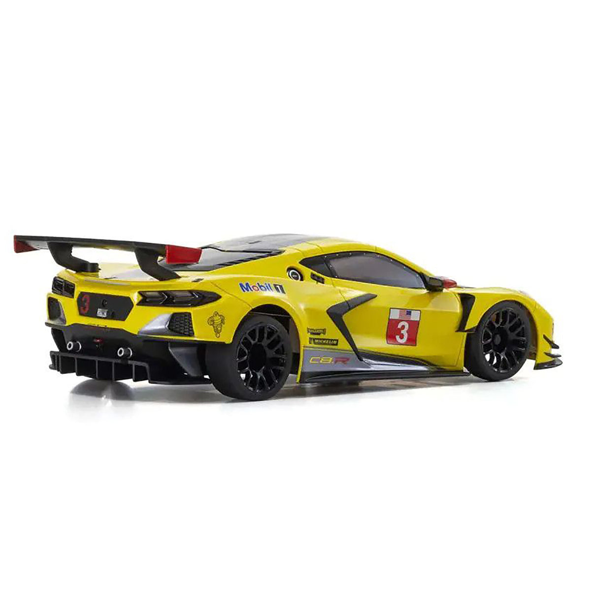 Kyosho Auto Scale Mini-Z MR-03W-MM Chevrolet Corvette C8.R Corvette Racing Yellow