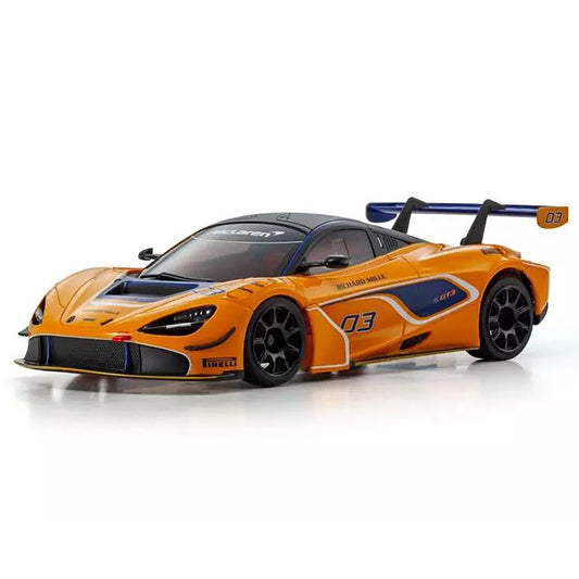 Kyosho Mini-Z MR-04W-MM Auto Scale McLaren 720S GT3 #03 Pre-Painted Body (Orange)