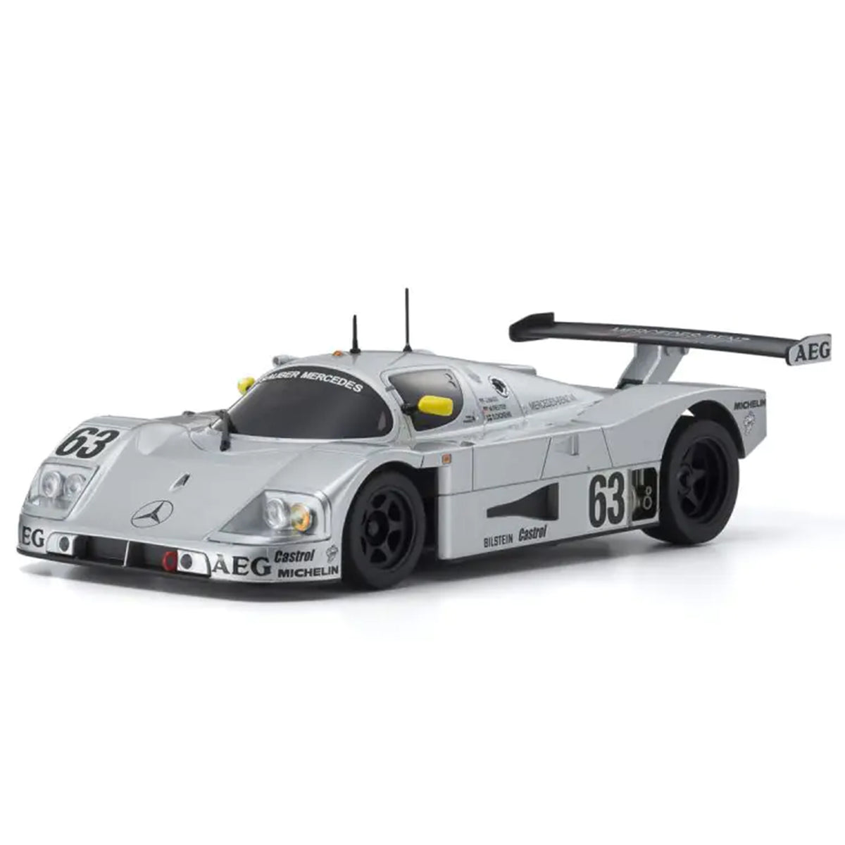 Kyosho Autoscale Mini-Z RWD Sauber Mercedes Gruppe-C-Rennsportwagen C 9 Nr. 63 LM 1989