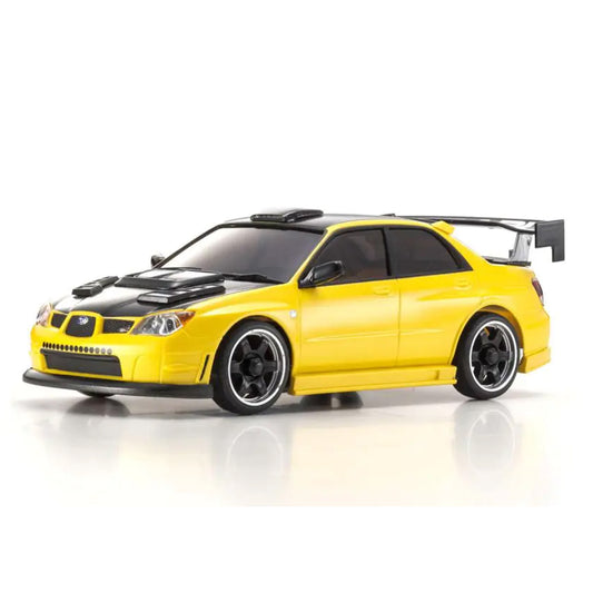 Kyosho Auto Scale Mini-Z MA-020 Subaru Impreza with Aero kit and CFRP Hood Metallic Yellow
