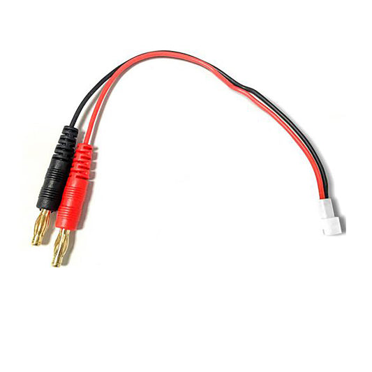 Power Hobby PH2.0-2P Wafer +4.0mm Banana Plug Axial SCX24 Charge Lead