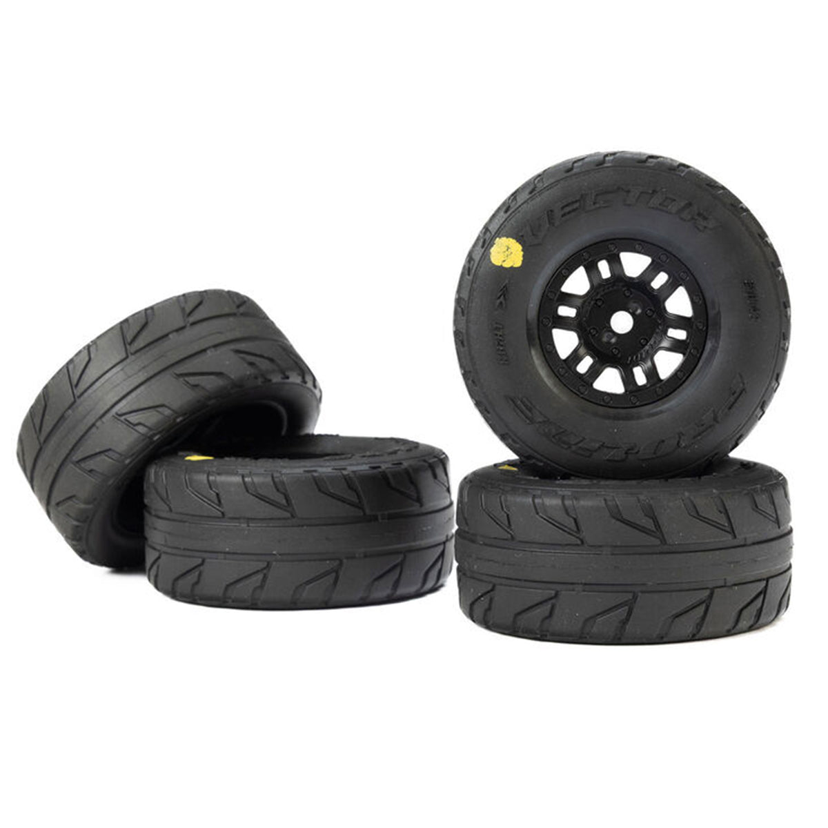 Pro-Line Vector F/R Tires MTD 12mm Black Split Six (4) for ARRMA MOJAVE GROM