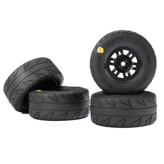 Pro-Line Vector F/R Tires MTD 12mm Black Split Six (4) for ARRMA MOJAVE GROM