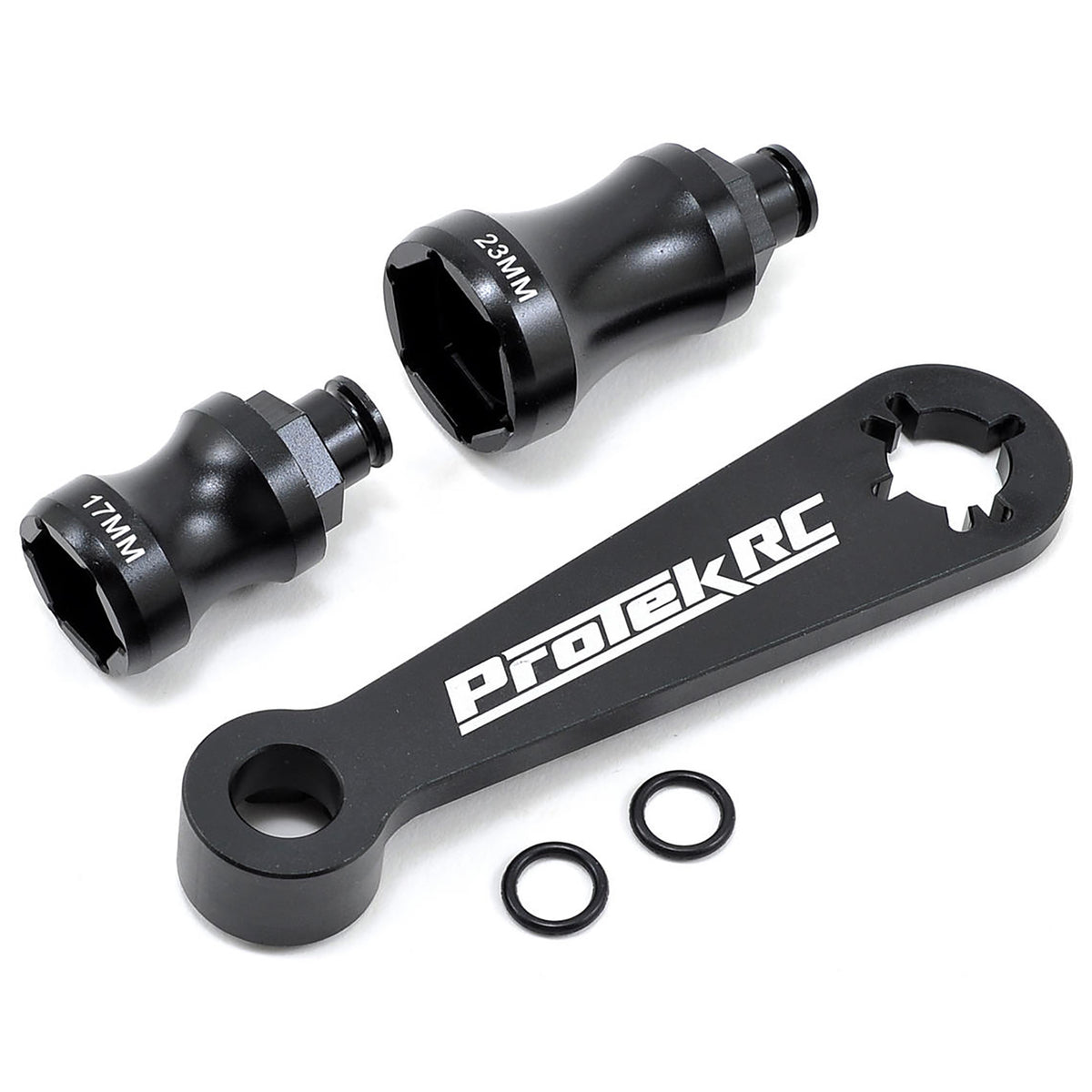 ProTek RC Aluminum Hex Wheel and Flywheel Wrench (Buggy, Truggy 17mm & 23mm)